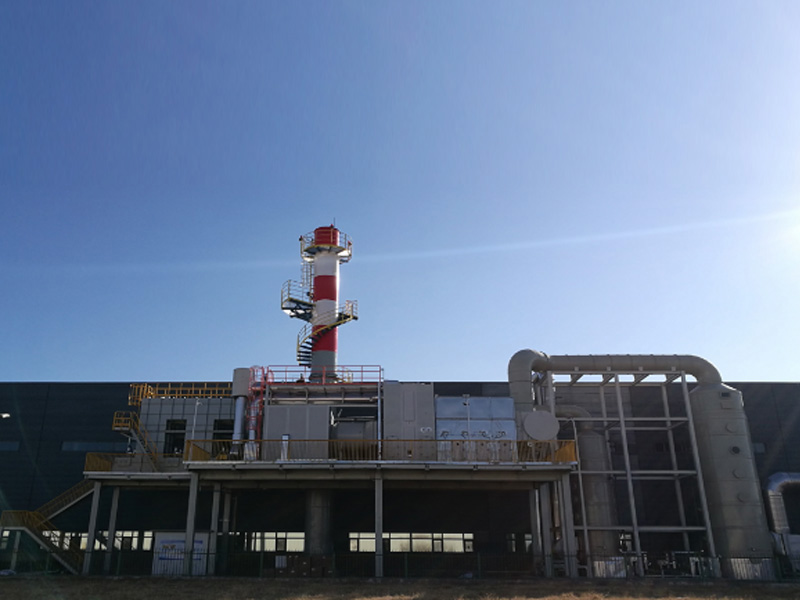 某汽车制造企业整车涂装沸石转轮+RTO项目